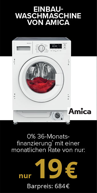 Einbau-Waschmaschine von AMICA
